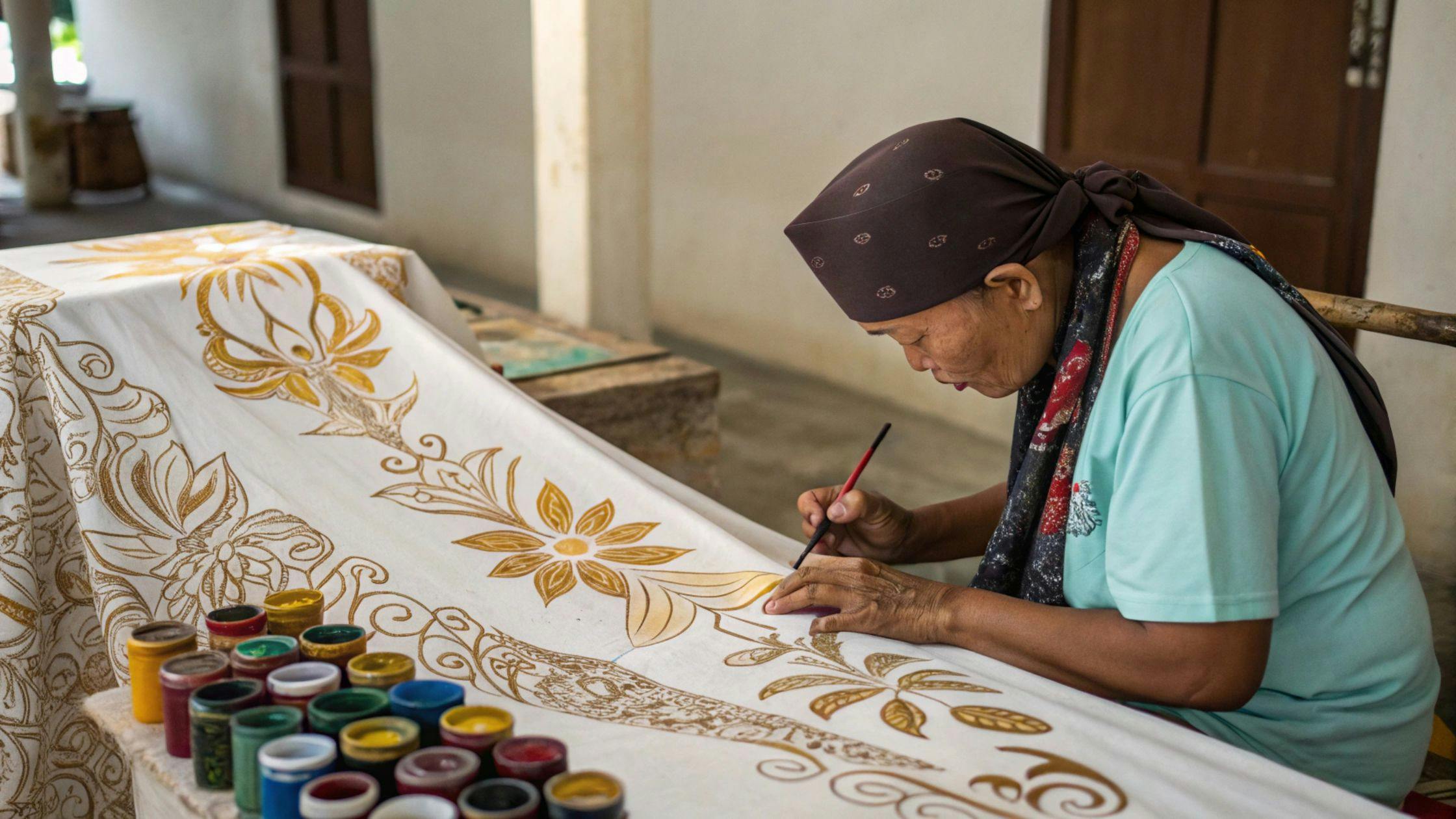 Traditional Batik & Malaysian Handicrafts